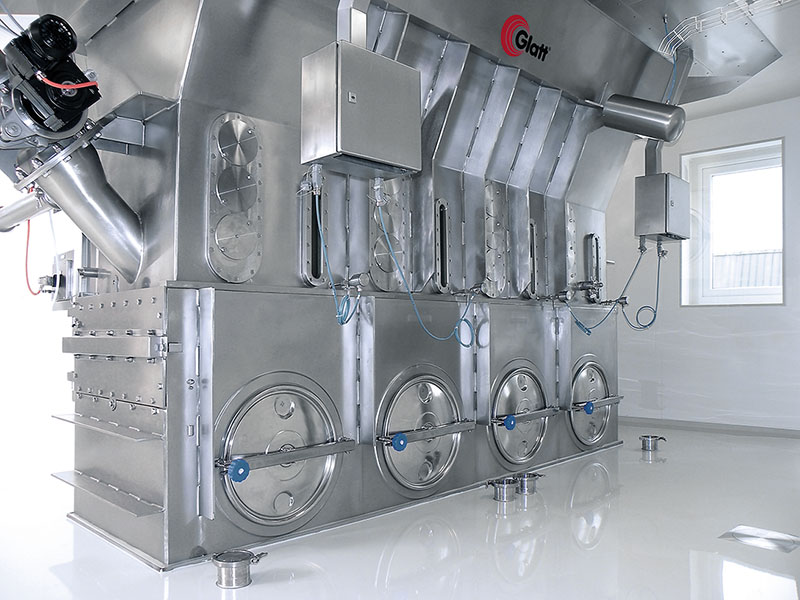 Glatt ProCell® System 250 for continuous processes with fluid bed and spouted bed technology, EHEDG – Hygienic Design