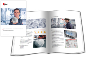 Glatt Brochure 'Functionalization of Industrial Salts' - Salt granules and pellets produced and functionalized by fluidized bed and spouted bed technologies