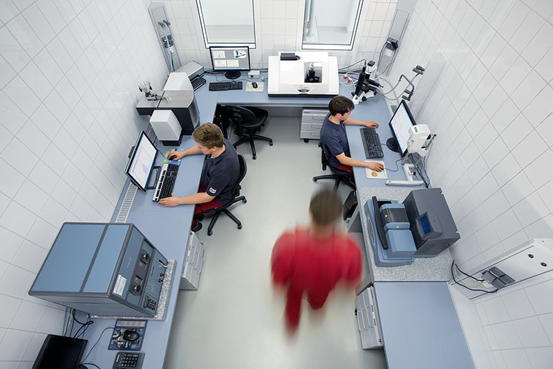 Ein Analytiklabor im Glatt Technologiezentrum Weimar