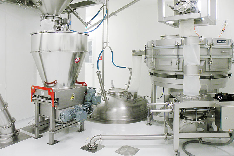 Sieve, contract manufacturing, nutritional supplements, food ingredients, Germany