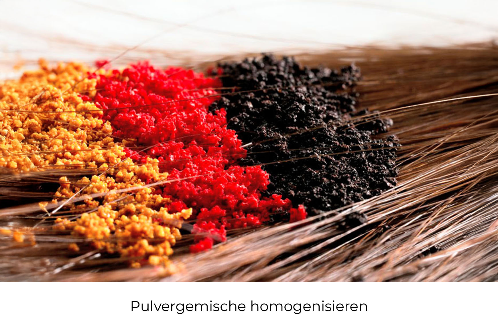 Glatt_Pulvergemische homogenisieren