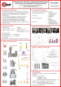Vitamin Encapsulation: Comparative Studies Using Different Granulation Methods