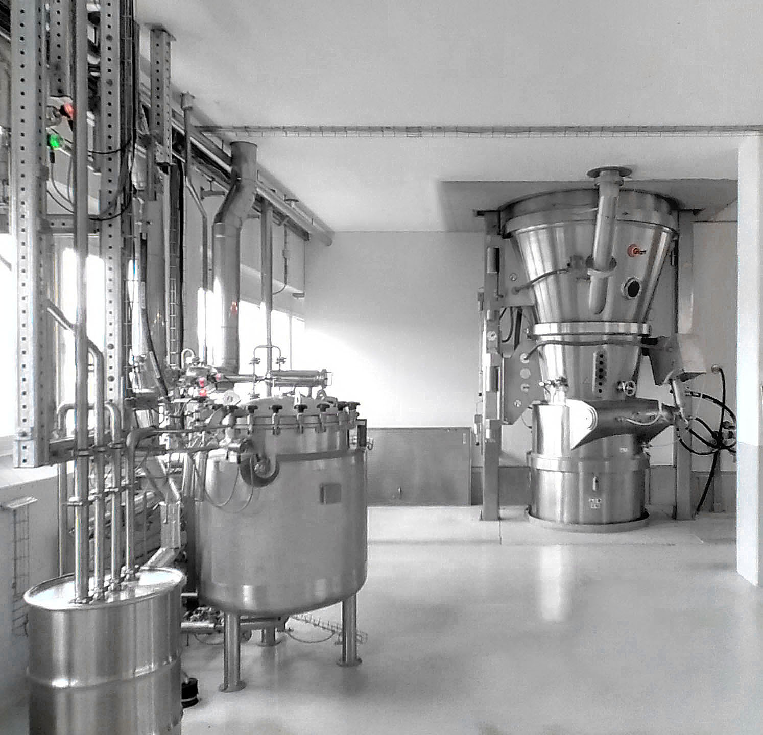 Glatt Wirbelschichtanlage GPCG PRO bei RAPS