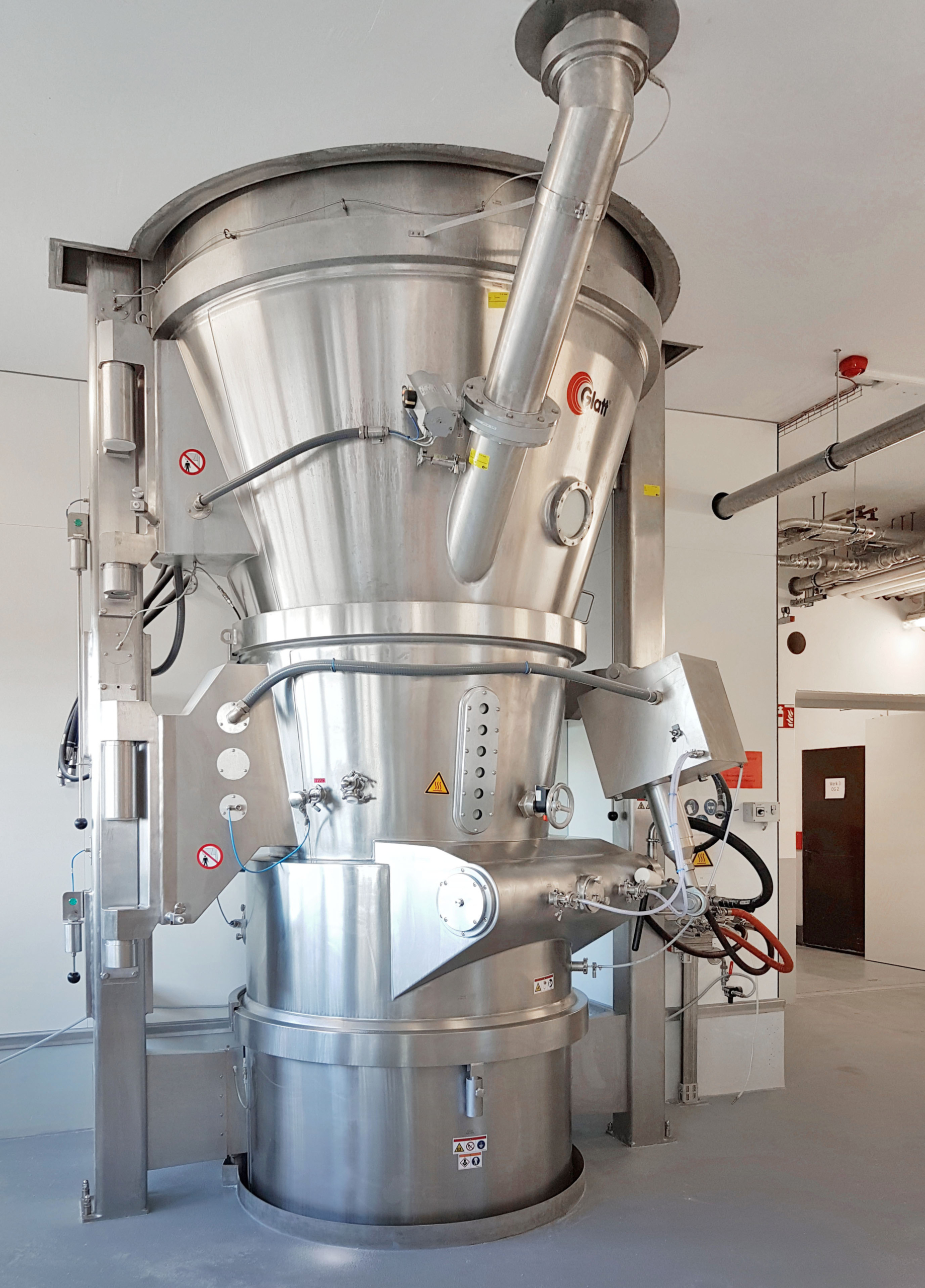 Glatt Wirbelschichtanlage GPCG PRO bei RAPS